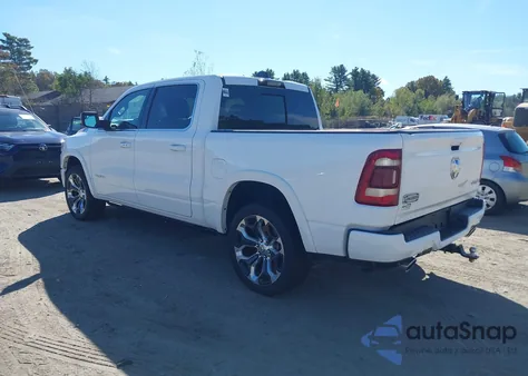 2024 Ram 1500 Limited Longhorn 4X4 5'7 Box из США, поврежденный, VIN 1C6SRFKT9RN180353